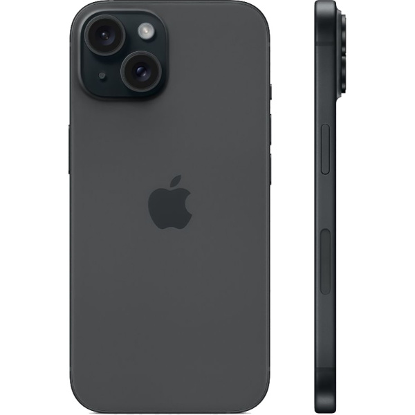 Смартфон Apple iPhone 15 черный 2